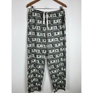 RARE 40s And Shorties Sz Medium Obama Bill Money Design Lounge Pajama Pants